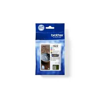 Original Ink Cartridge Brother LC422VAL Multicolour