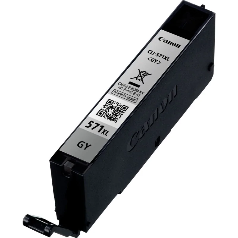 Original Ink Cartridge Canon CLI-571GY XL Grey