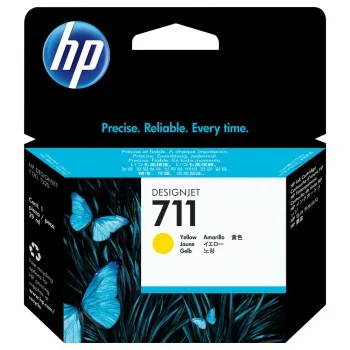 Original Ink Cartridge HP 25663658 Yellow