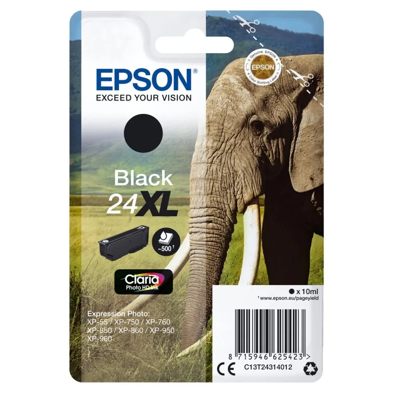 Original Ink Cartridge Epson C13T24314012 Black