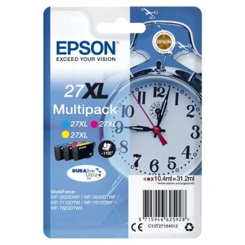 Original Ink Cartridge Epson 27XL Black Multicolour...