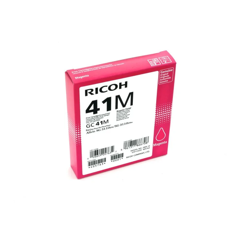 Original Ink Cartridge Ricoh 405763 Magenta