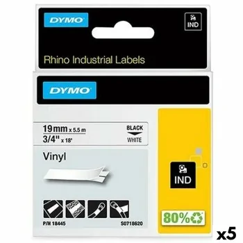 Laminated Tape for Labelling Machines Rhino Dymo ID1-19...