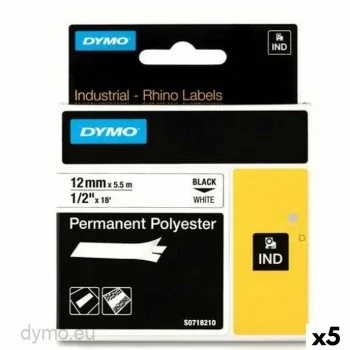 Laminated Tape for Labelling Machines Rhino Dymo ID1-12...