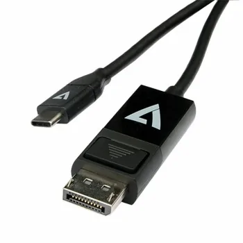 USB-C to DisplayPort Adapter V7 V7UCDP-2M Black