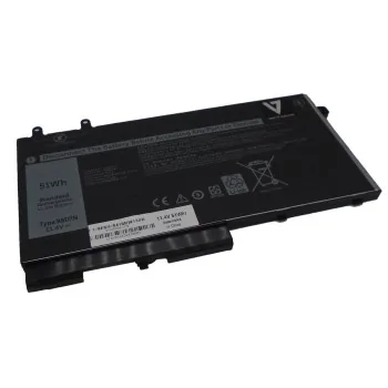 Laptop Battery V7 D-W8GMW-V7E Black 51 Wh 97 WH 8500 mAh