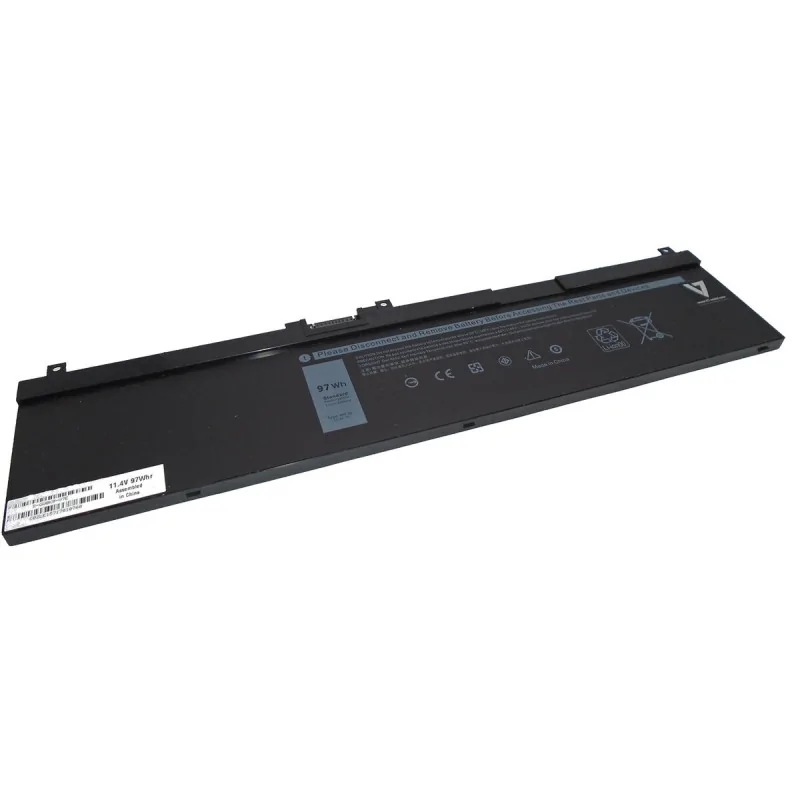 Laptop Battery V7 D-GW0K9-V7E Black 42 Wh 3530 mAh