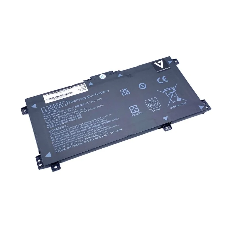 Laptop Battery V7 H-916814-855-V7E 56 Wh 4835 mAh