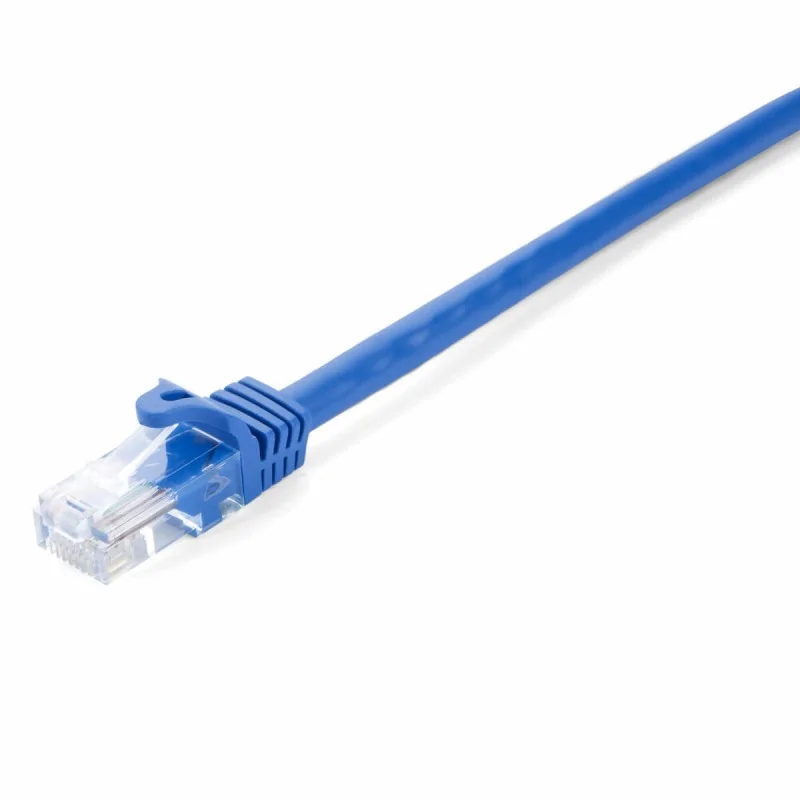 UTP Category 6 Rigid Network Cable V7 V7CAT6UTP-10M-BLU-1N Blue 10 m