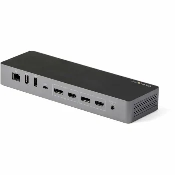 Dockstation Startech TB3CDK2DHUE Grey Black