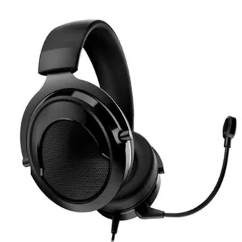 Headphones with Microphone iggual IGG317136 Black...