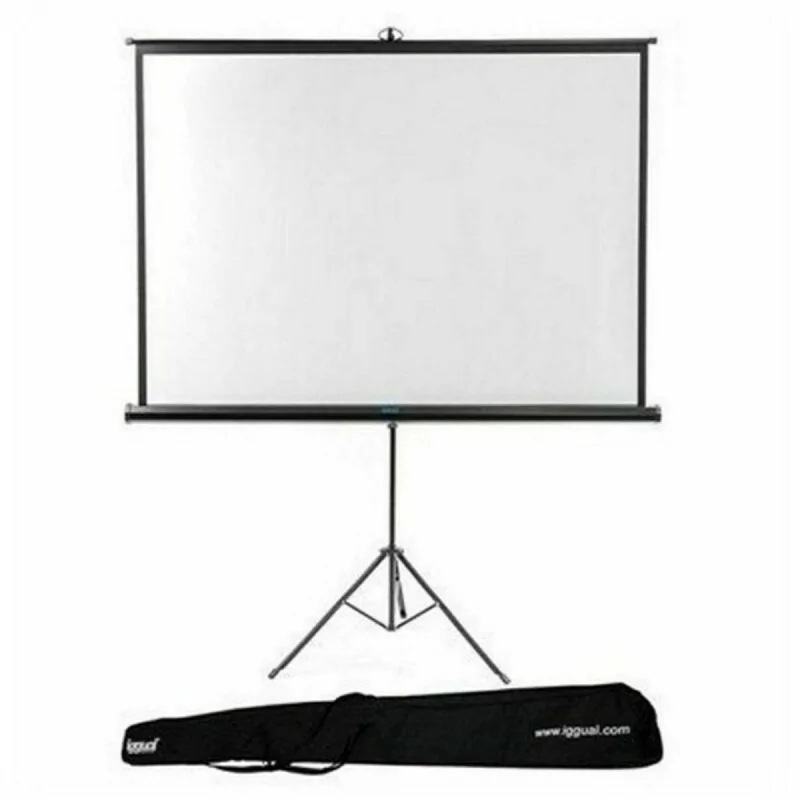 Wall screen with Tripod + Bag iggual PSITS180 180 x 180 cm