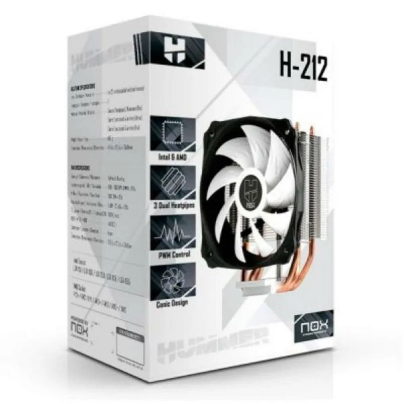 Ventilator and Heat Sink Nox-Xtreme NXHUMMERH212