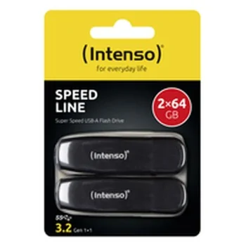 USB stick INTENSO 3533494 Black 64 GB (2 Units)