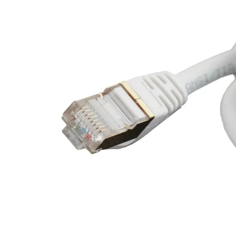 FTP Category 7 Rigid Network Cable iggual IGG318621 White 10 m