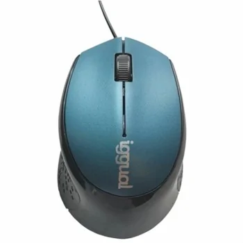 Mouse iggual COM-ERGONOMIC-R 800 dpi Blue Black/Blue