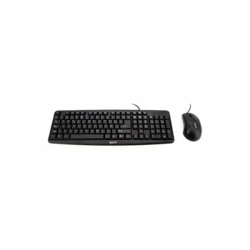 Keyboard and Mouse iggual COM-CK-BASIC QWERTY USB