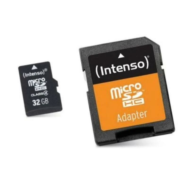 Micro SD Memory Card with Adaptor INTENSO 3413480 32 GB 32 GB