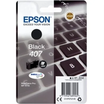 Original Ink Cartridge Epson C13T07U140 Black Cyan