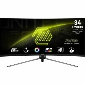 Monitor MSI 345CQR 34" UltraWide Dual Quad HD 50 - 60 Hz...