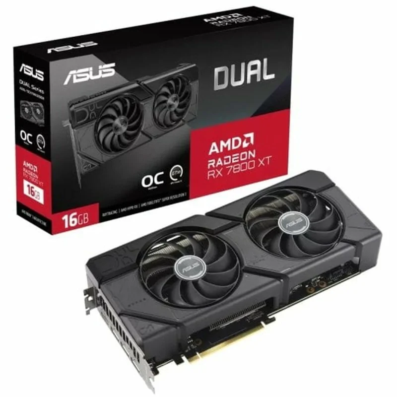 Graphics card Asus Dual Radeon RX 7800 XT OC Edition GDDR6 16 GB