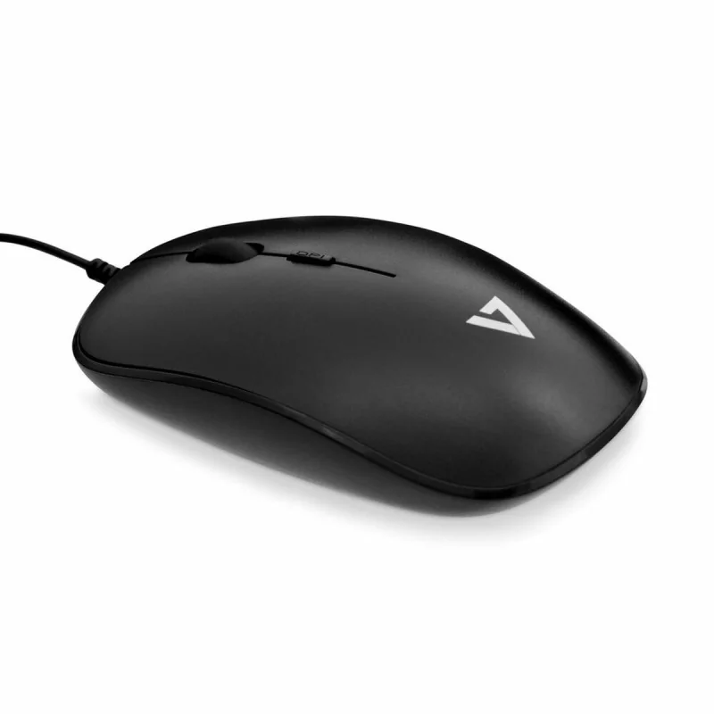 Mouse V7 MU200-1N Black 1600 dpi