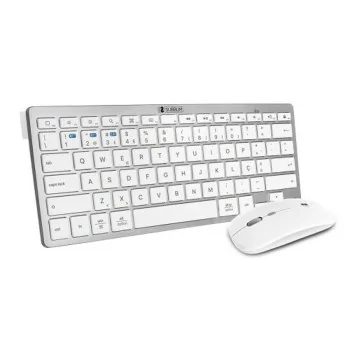 Keyboard Subblim COMBO MULTIDISPOSITIVO COMPACTO SILVER