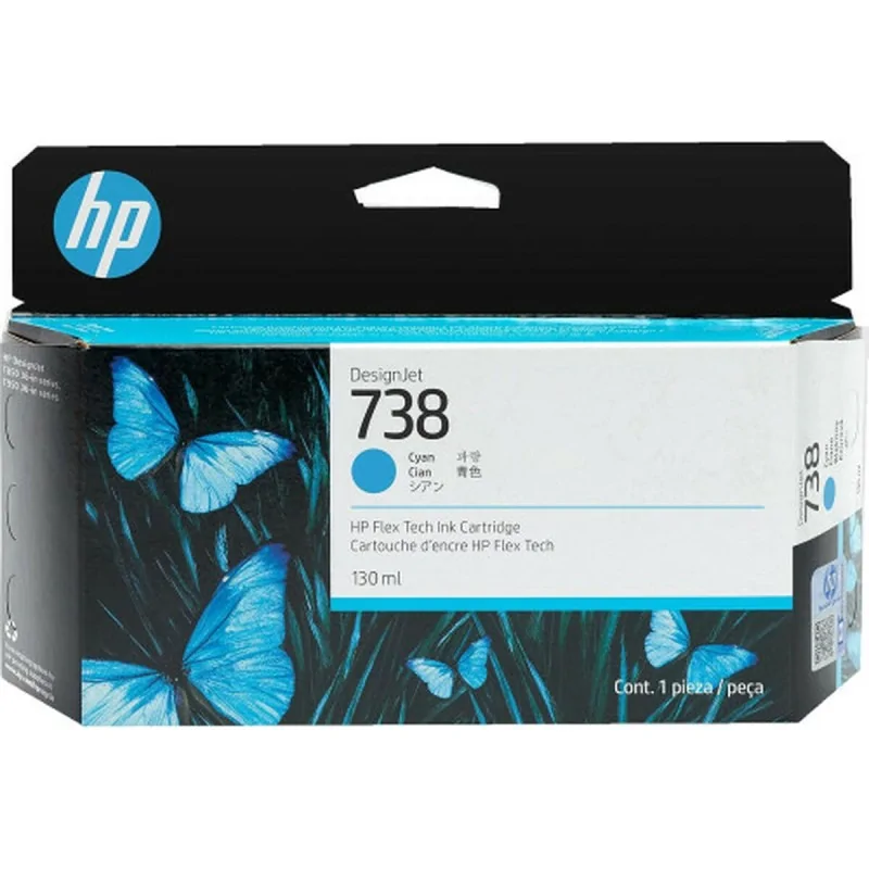 Original Ink Cartridge HP 498N5A Cyan