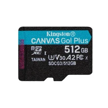 Micro SD Memory Card with Adaptor Kingston SDCG3/512GBSP...