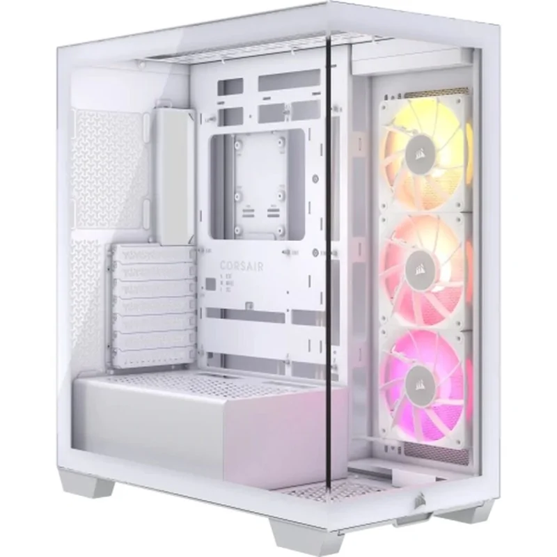 ATX Semi-tower Box Corsair Corsair iCUE LINK 3500X RGB Midi Tower Blanco White