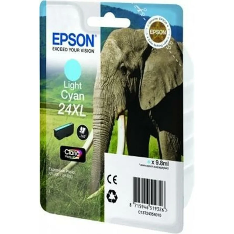 Original Ink Cartridge Epson 24XL Cyan