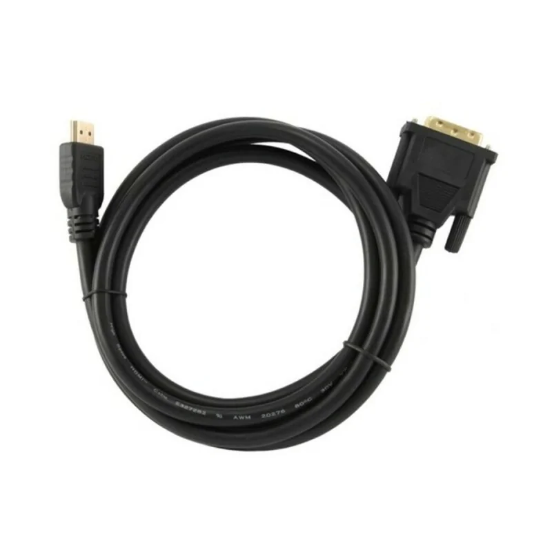 HDMI to DVI Cable GEMBIRD CC-HDMI-DVI-6 1,8 m Black