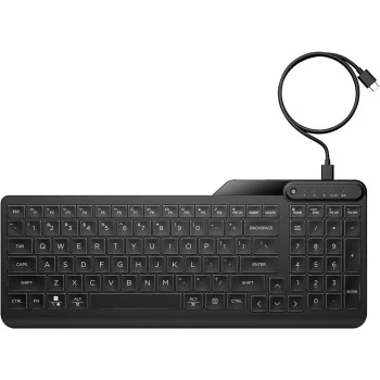 Keyboard and Mouse HP 405 Black Qwerty US