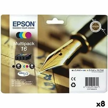 Original Ink Cartridge Epson Black/Cyan/Magenta/Yellow (8...