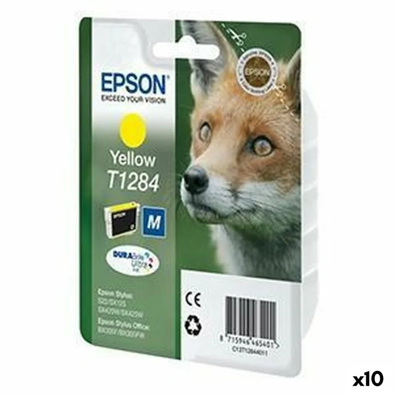 Original Ink Cartridge Epson Yellow (10 Units)