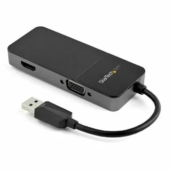 USB to VGA/HDMI Adapter Startech USB32HDVGA Black 4K...