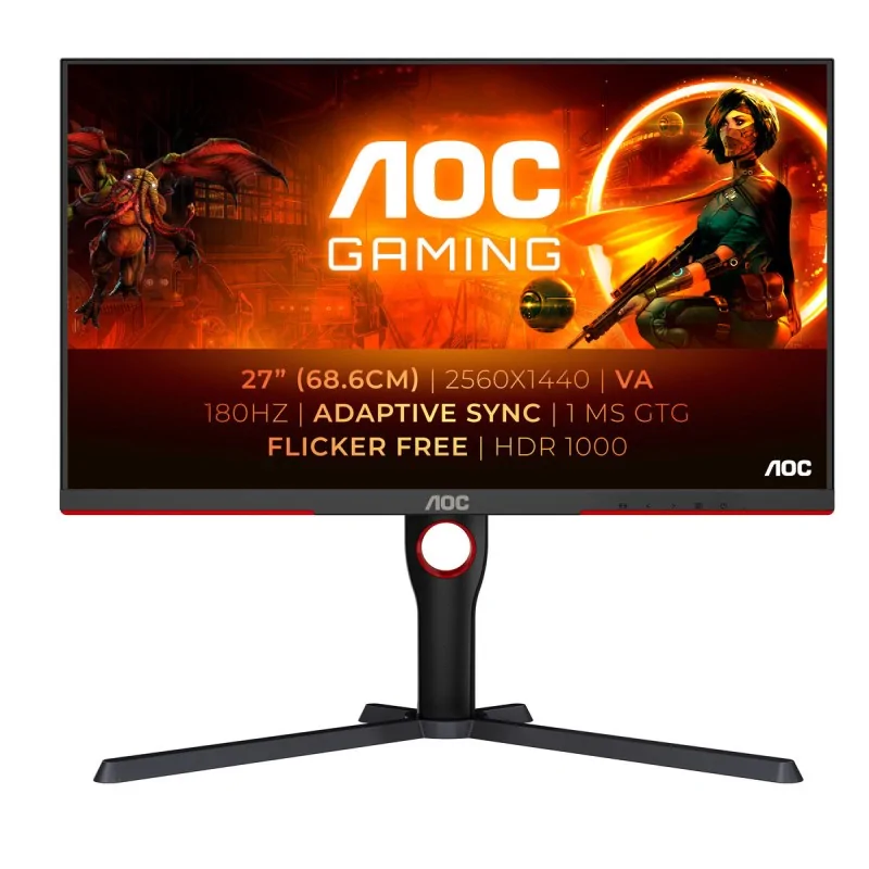 Gaming Monitor AOC Q27G3XMN/BK 27" 2K