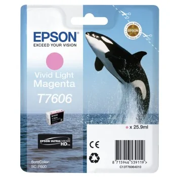 Original Ink Cartridge Epson C13T76064N10 Magenta Light...