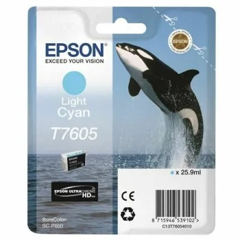 Original Ink Cartridge Epson C13T76054010 Cyan Light Cyan