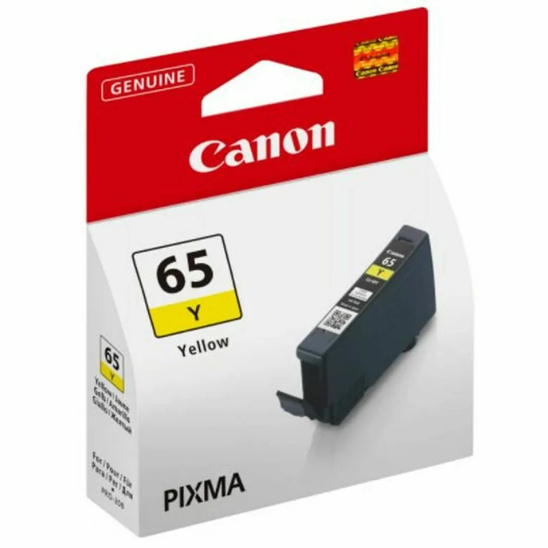 Original Ink Cartridge Canon 65Y Yellow Black