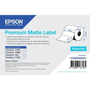 Printer Labels Epson C33S045531