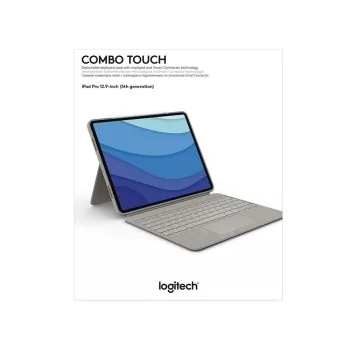 Keyboard Logitech 920-010219 Sand Spanish Spanish Qwerty...