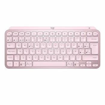 Keyboard Logitech 920-010813 Pink Spanish Spanish Qwerty...