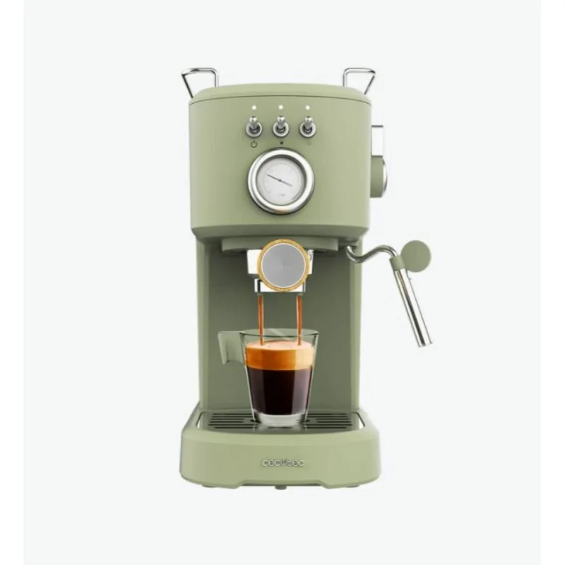 Express Coffee Machine Cecotec Power Espresso 20 Retro 1100 W