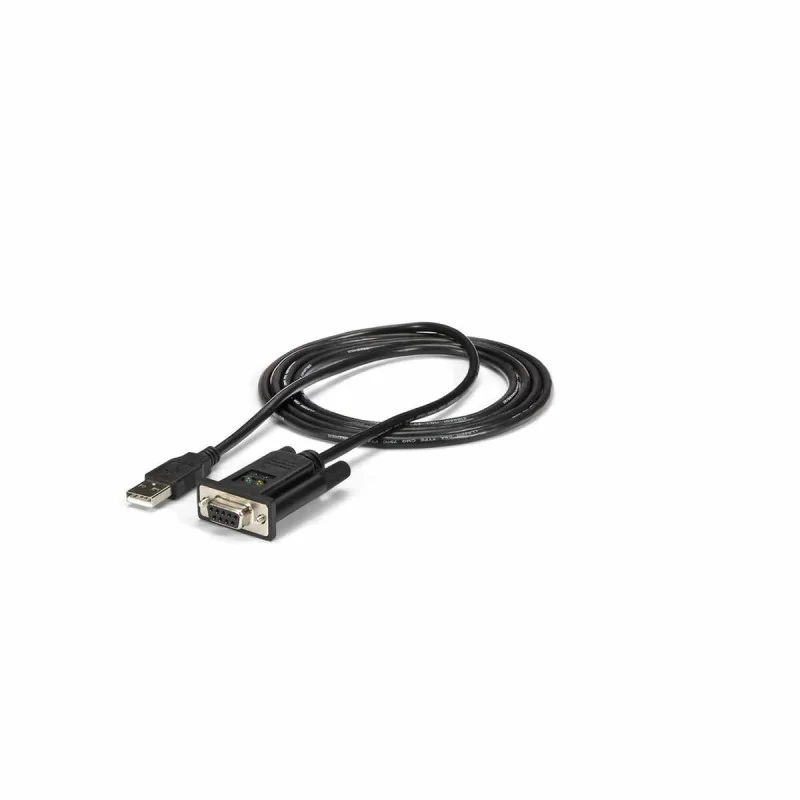 USB to RS232 Adapter Startech 235M196 Black 1 m Magenta