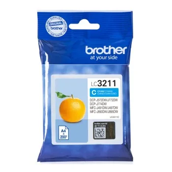 Original Ink Cartridge Brother LC-3211C Cyan