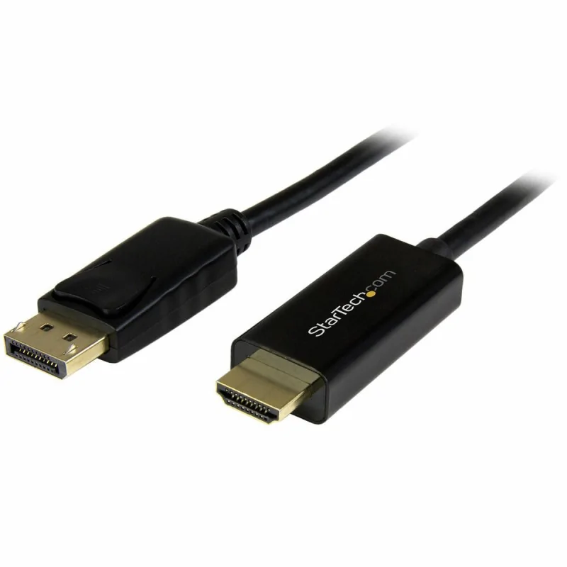 DisplayPort to HDMI Cable Startech DP2HDMM2MB (2 m) Black