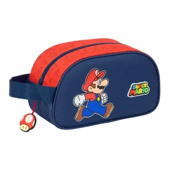 Travel Vanity Case Super Mario Trick Red Dark blue 26 x...