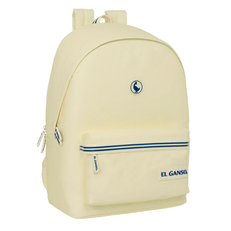 Laptop Backpack El Ganso Basics Beige 31 x 44 x 18 cm