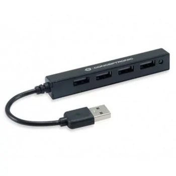 USB Hub Conceptronic HUBBIES05B Black